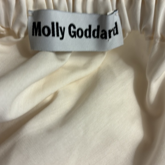 Molly Goddard Ivory Marion Blouse. Size UK 10. - Picture 3 of 5
